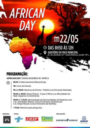 Folder evento African Day