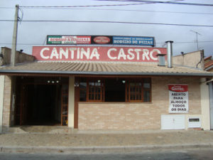 Foto da fachada da Cantina Castro em Jundiaí