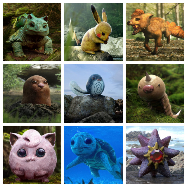 Pokémons da vida real? Conheça os personagens baseados em animais