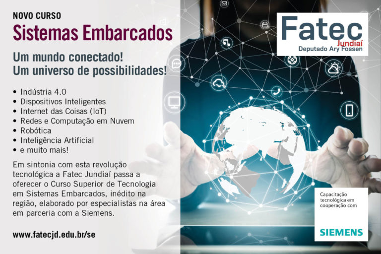 Tecnologia em Sistemas Embarcados é o novo curso superior da Fatec Jundiaí Notícias Tecnologia em Sistemas Embarcados é o novo curso superior da Fatec Jundiaí Notícias