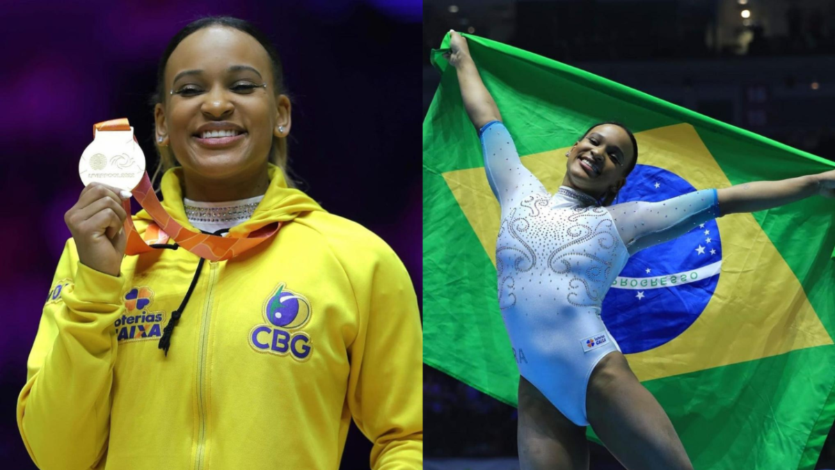 Rebeca Andrade é prata no individual geral do mundial de ginástica artística