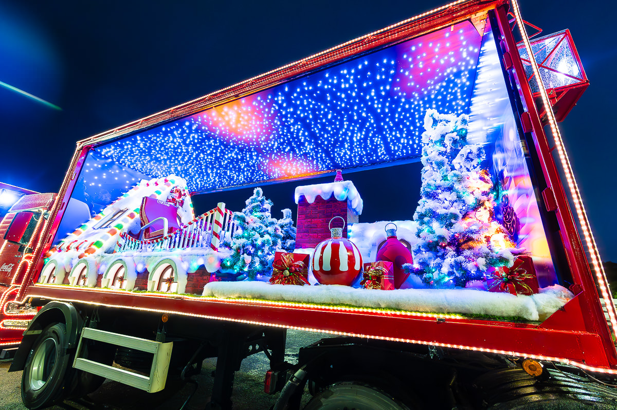 Jundia recebe a Caravana de Natal da Coca Cola no dia 22 de